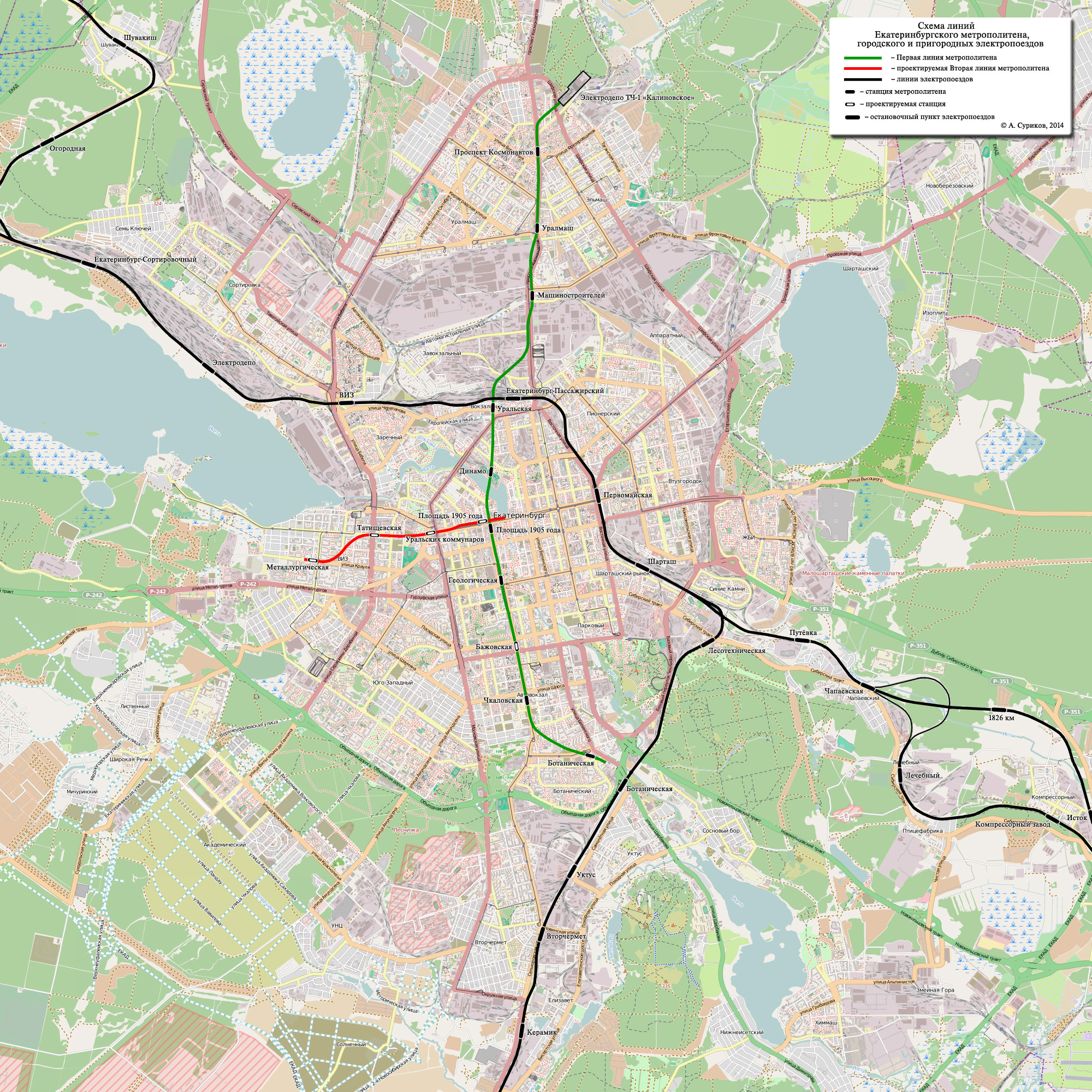 карта екатеринбурга с фотографиями домов